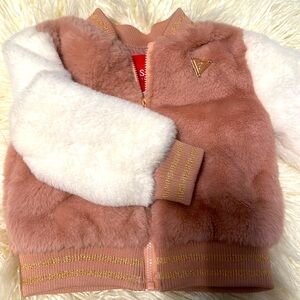 Guess jacket with rose gold embellishments